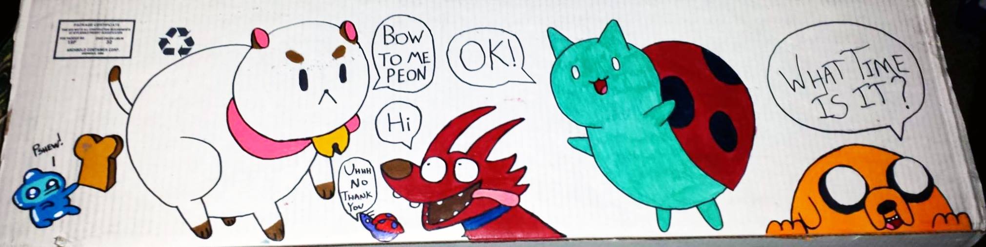 First Cartoon Drawings