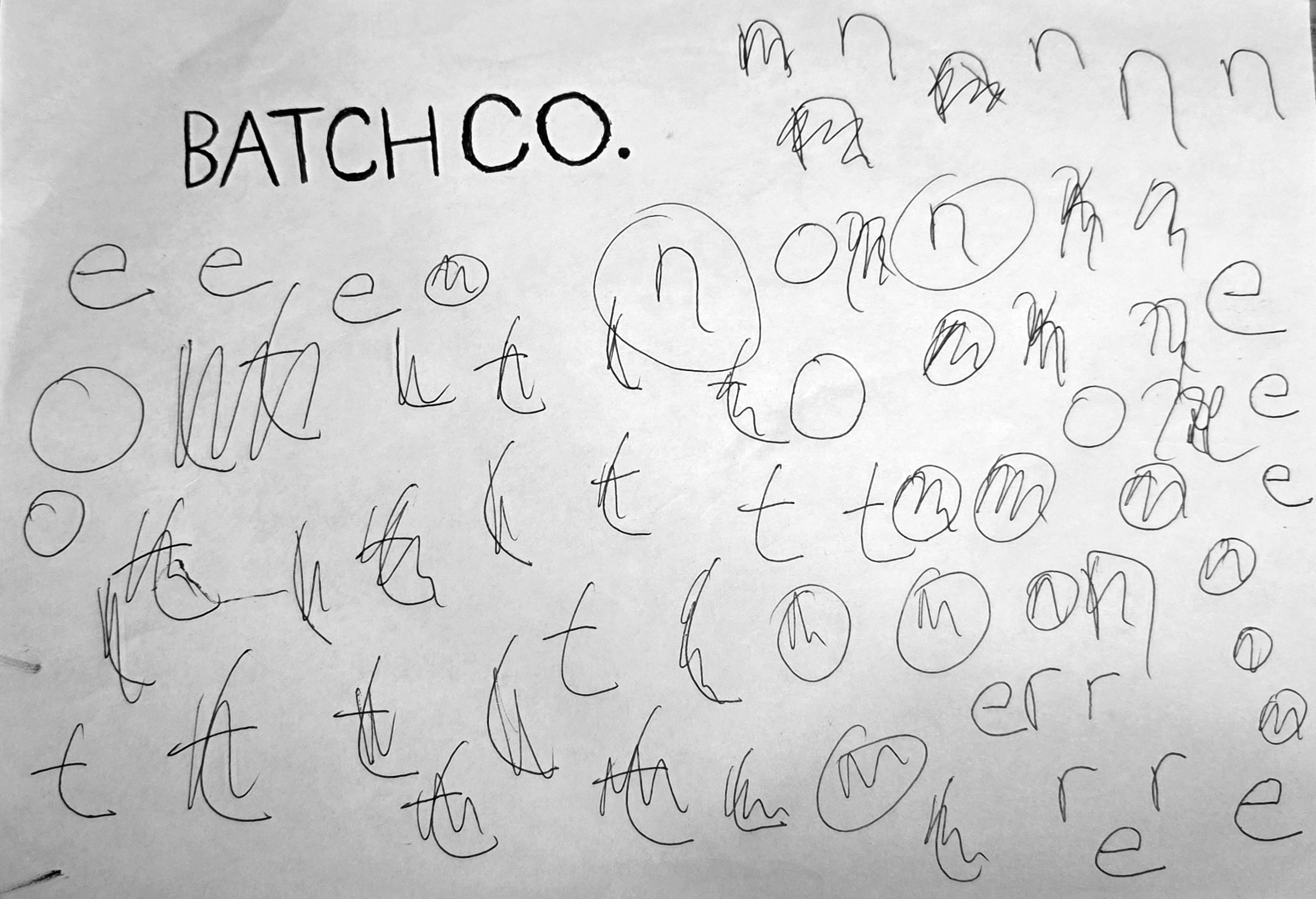 Stoner Batch Co Logo Sketches 3